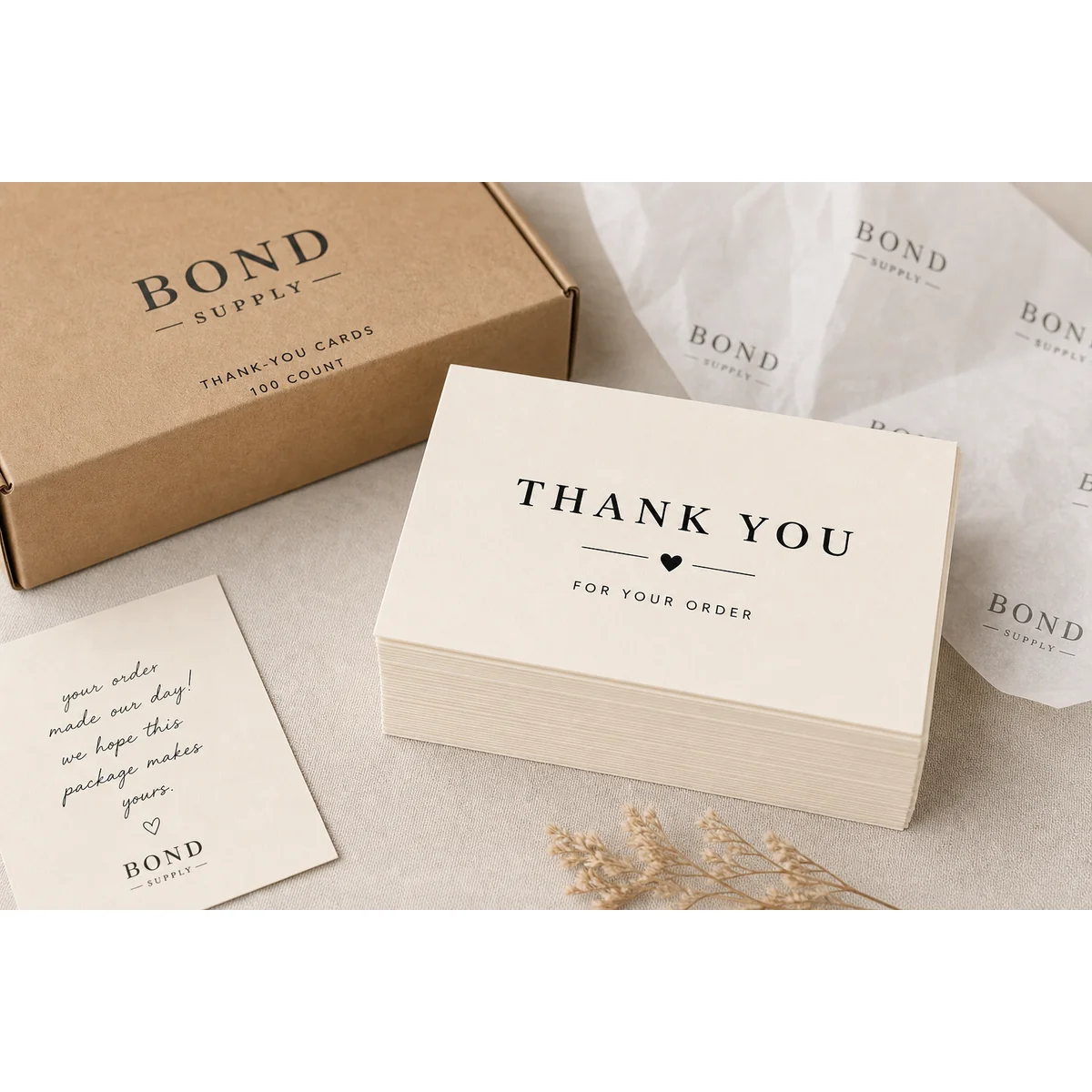 Inserts & Cards from Bond Supply