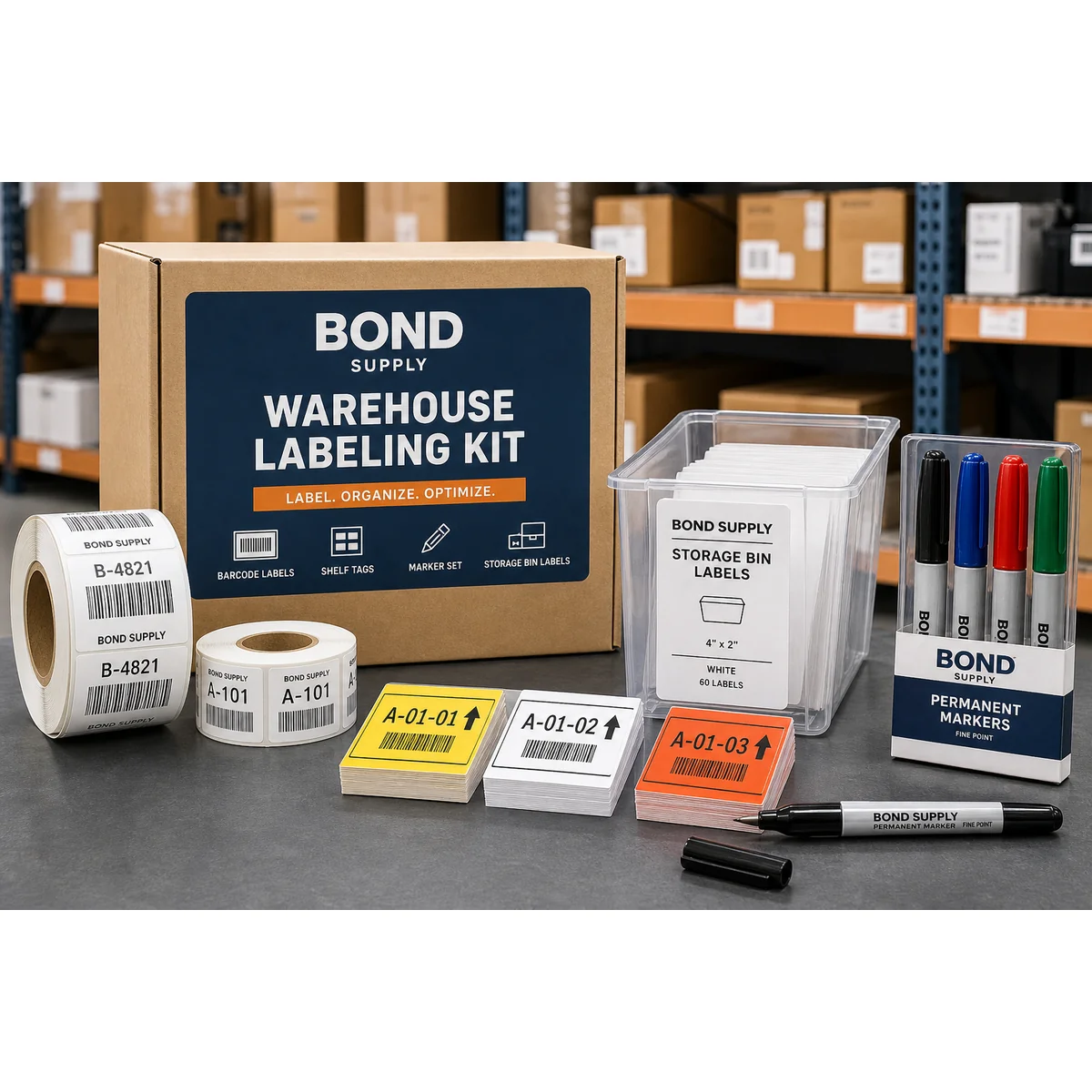Warehouse Labeling Kit